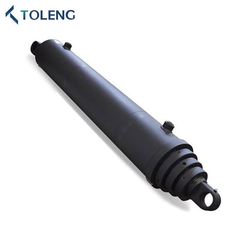 Xi lanh thủy lực kính thiên văn cho xe tải đổ